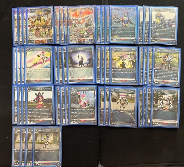 デッキ】仮面ライダー 青 エグゼイド【UNIONARENA】 ユニアリ - メルカリ