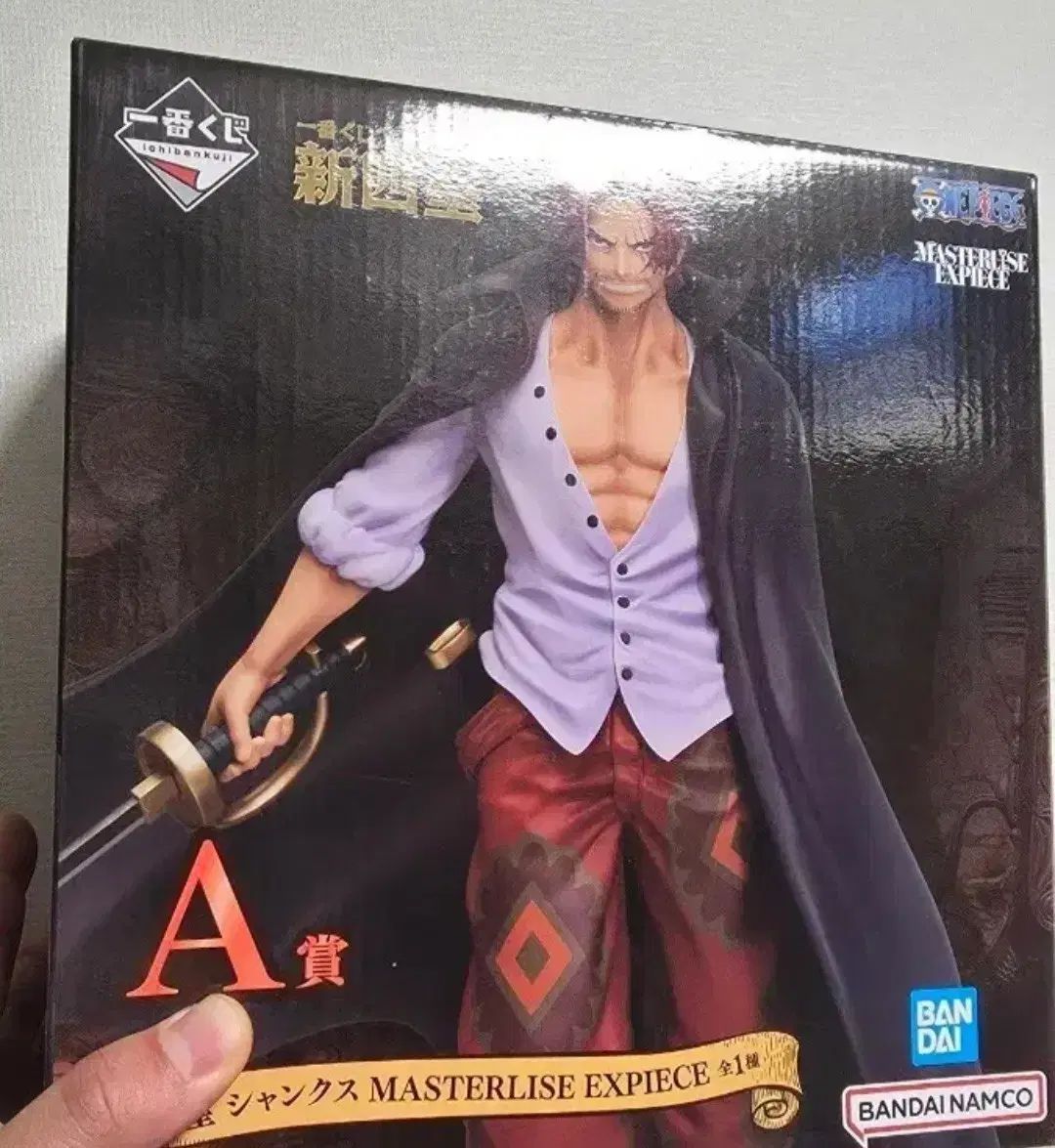 ONE PIECE シャンクス A賞 マスターライズ フィギュア