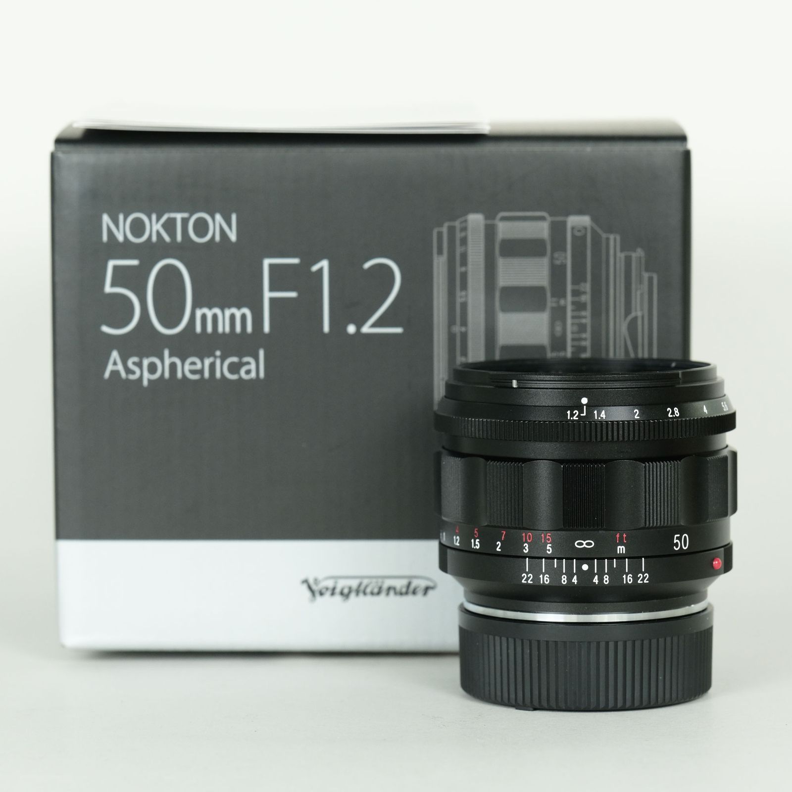[良品] コシナ フォクトレンダー NOKTON 50mm F1.2 Aspherical II VM | LEICA Mマウント