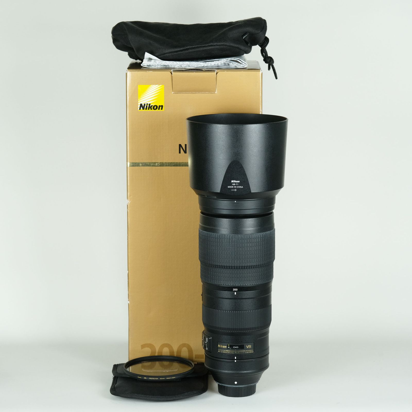 [良品 | 高級フィルター付] Nikon AF-S NIKKOR 200-500mm f/5.6E ED VR | Nikon Fマウント