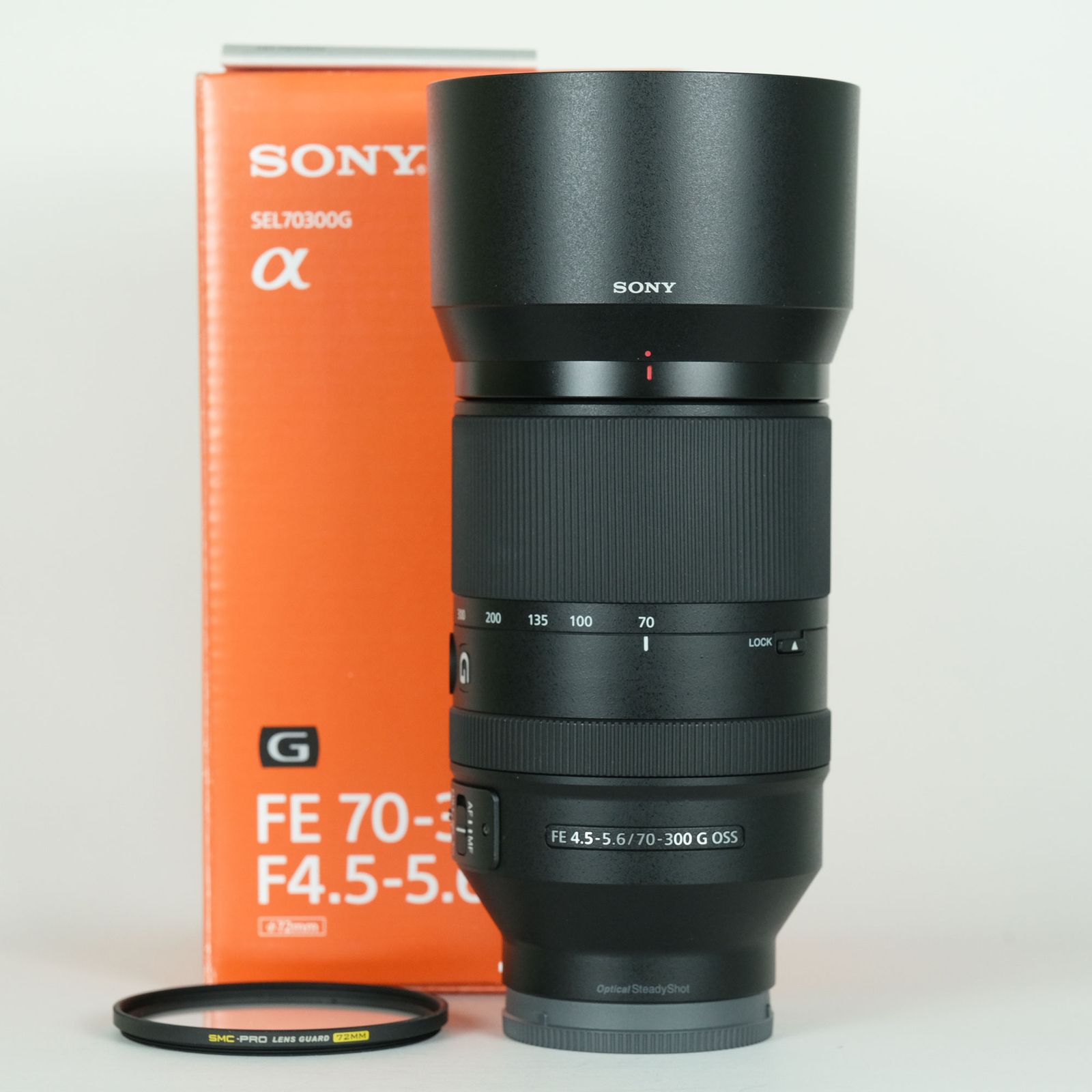 [美品 | フィルター付] SONY FE 70-300mm F4.5-5.6 G OSS SEL70300G | SONY Eマウント