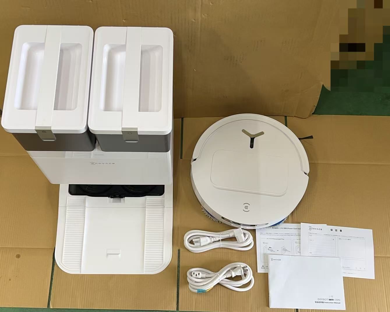 【確認済】ECOVACS DEEBOT T50 OMNI ロボット掃除機 **4423808