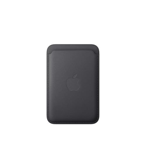 Apple MagSafe対応iPhoneファインウーブンウォレット ? ブラック ???????mt a6a0d034