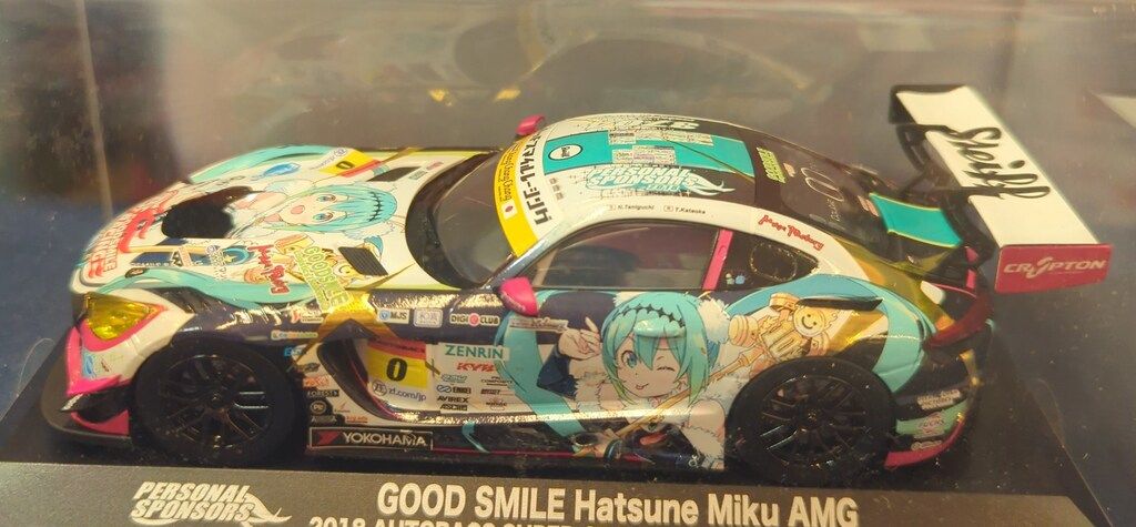 グッドスマイルレーシング 1/32 かんざきひろ 初音ミク AMG 2018 個人スポンサーVer #0