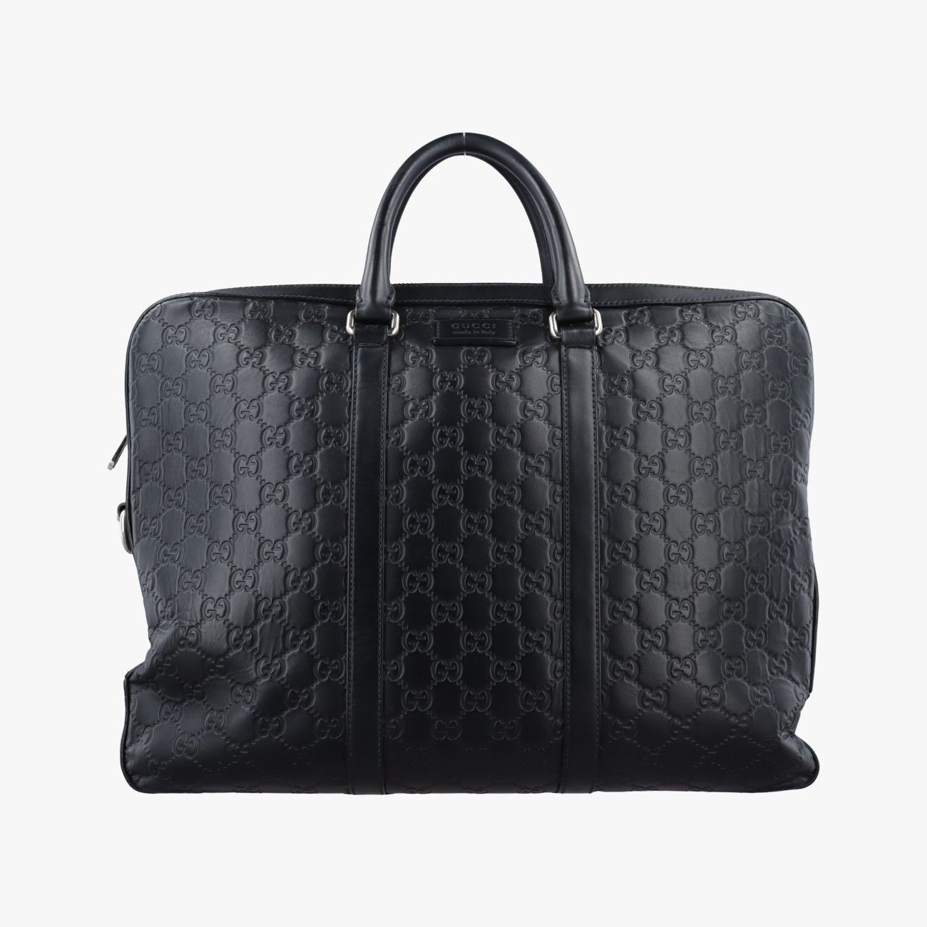 グッチGucciシグネチャー ブラック レザー 428041 A019486321 - メルカリ