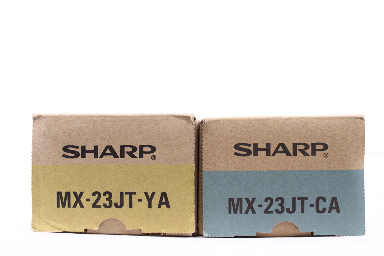 未使用 シャープ 純正 トナー MX-23JT 2色（シアン・イエロー） SHARP IT4FNVMV5988-D-L02-byebye 9,000円