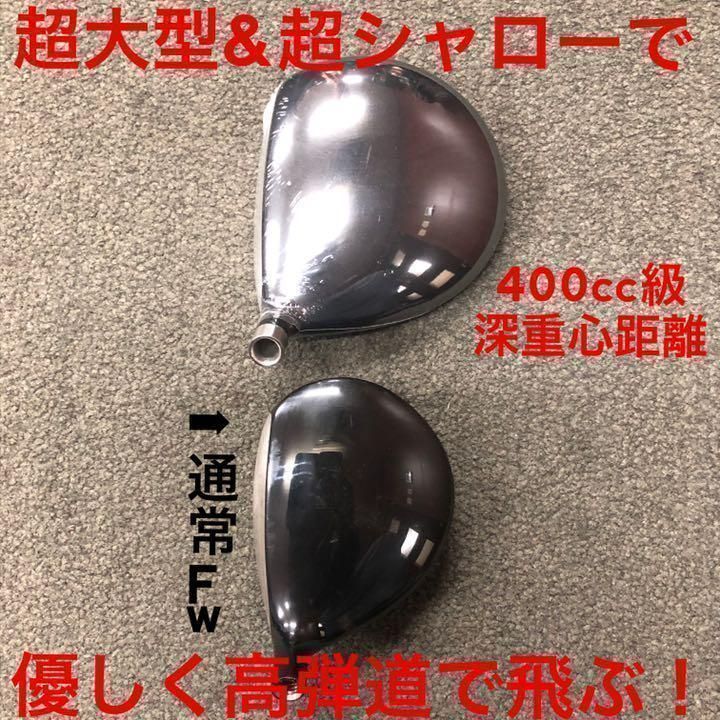 【ヘッド単品】珍しい1.2番も☆ 優しい超大型激飛び2オン兵器 フォーサイトFW ヘッド単品】1.2番FWもあり!☆ 優しい超大型激飛び2オン兵器!