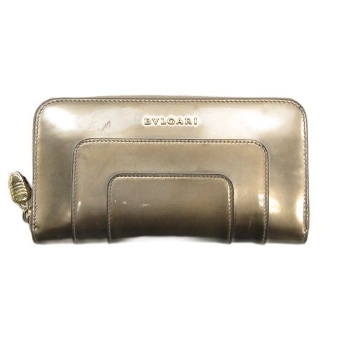 BVLGARIブルガリ 長財布 ラウンドジップ セルペンティ×パイソン スネーク ブルガリ BVLGARI セルペンティ 長財布 スネークヘッド ラウンド