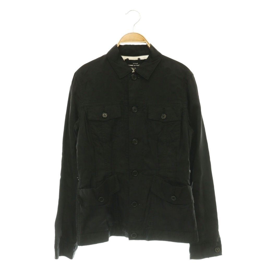 希少アーカイブ AD2005 トリココムデギャルソン ミリタリージャケット トリココムデギャルソン tricot COMME des GARCONS AD2007 サテン
