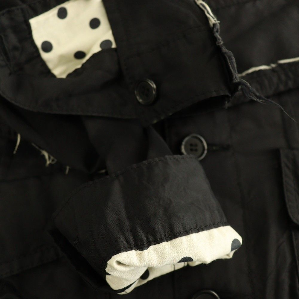 希少アーカイブ AD2005 トリココムデギャルソン ミリタリージャケット トリココムデギャルソン tricot COMME des GARCONS AD2007 サテン