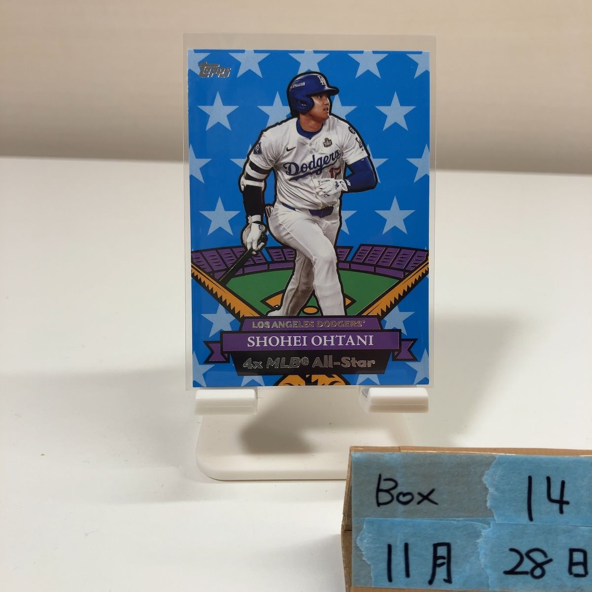 2025 Topps 大谷翔平 Shohei Ohtani ロサンゼルスドジャース 4x MLB