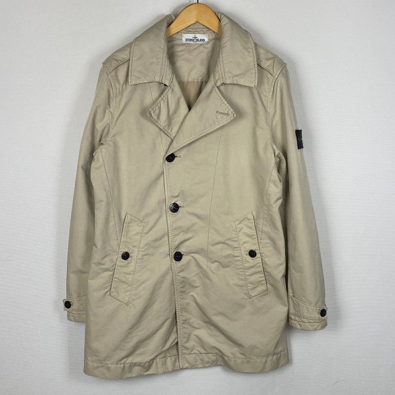 あ*さ様 Stone  ストーンアイランド DAVID-TCトレンチ 中古品】 STONE ISLAND ストーン アイランド DAVID－TC COAT 571545249