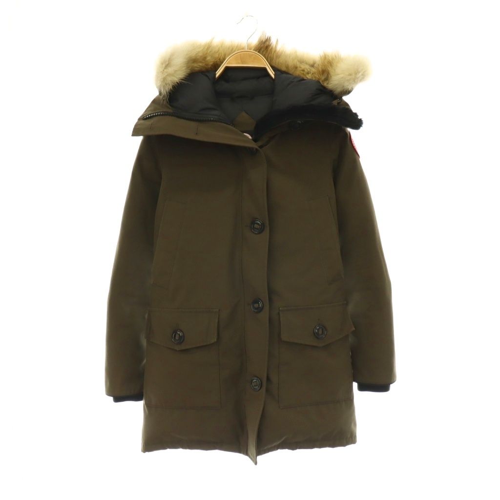   ダウン　ベージュ ブロンテパーカ カナダグース CANADA GOOSE BRONTE PARKA ダウンジャケット コート