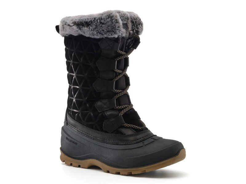カミック レディース シューズ ブーツ・レインブーツ Kamik Snovalley Snow Boot Womens Black ブラック