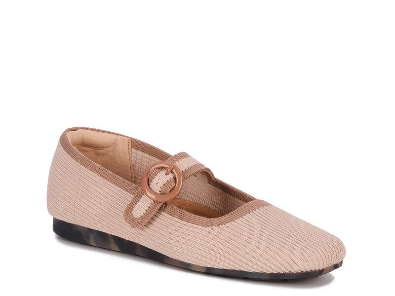 ロスハンマーソン レディース シューズ パンプス Ros Hommerson Naomi Mary Jane Flat Taupe トープ