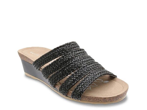 ダイビッドテイト レディース シューズ サンダル David Tate Fabiana Wedge Sandal Black ブラック