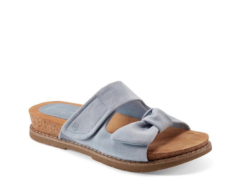 ロックポート レディース シューズ サンダル Rockport Zova Sandal Light Blue Suede ブルー