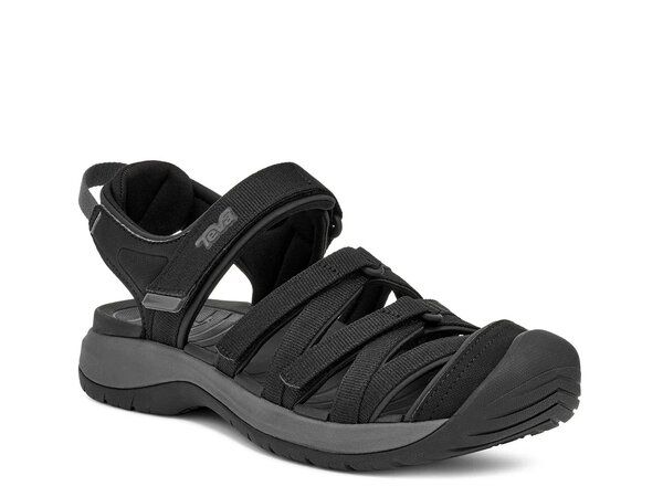テバ レディース シューズ サンダル Teva Tirra Sport Fisherman Sandal Black ブラック