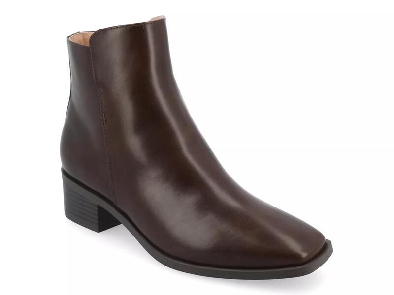 ジャーニー レディース シューズ ブーツ・レインブーツ キャップ JourneeCappri Bootie Dark Brown ブラウン