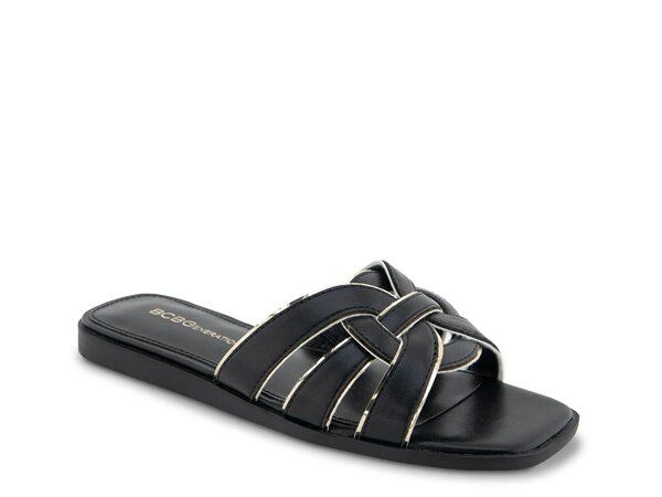 BCB ジェネレーション レディース シューズ サンダル BCBGeneration Meltem 2 Sandal BlackGold Metallic Synthetic ブラック