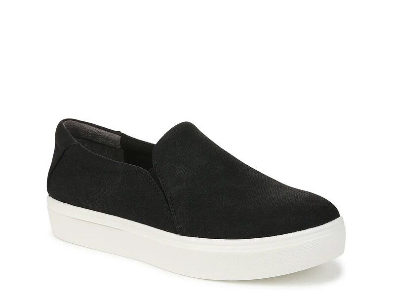 ドクター・ショール レディース シューズ スリッポン・ローファー プラットフォーム スニーカー Dr Scholls Madison Cloud Platform SlipOn Sneaker Bla