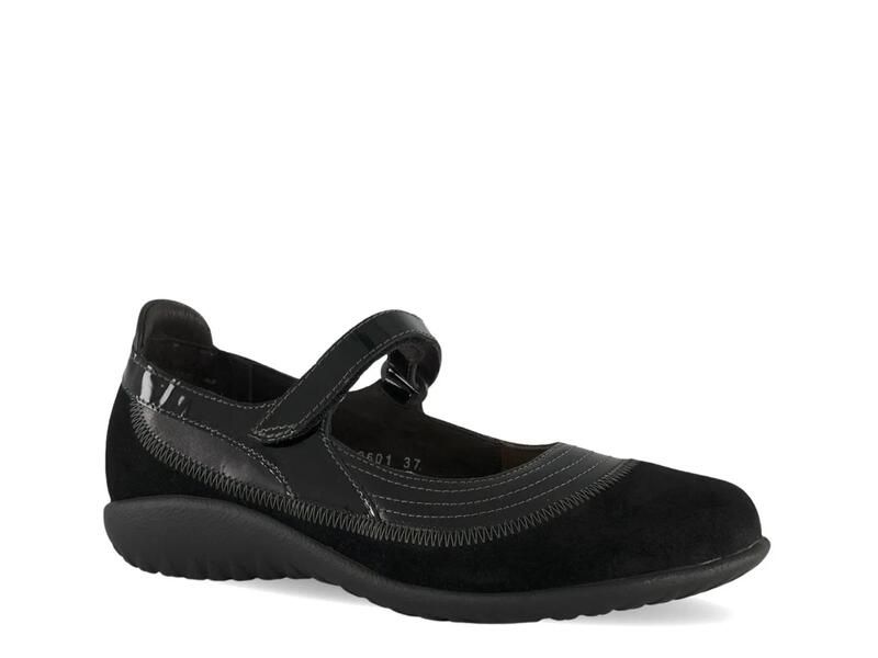 ナオト レディース シューズ パンプス Naot Kirei Mary Jane Flat NavyBlack ブラック
