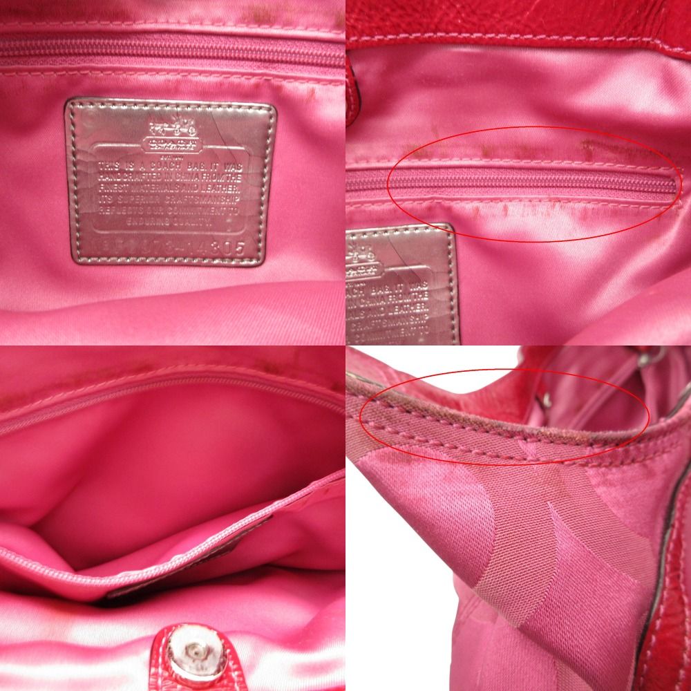 COACH コーチ トートバッグ Y2K シグネチャー キャンバス チャーム