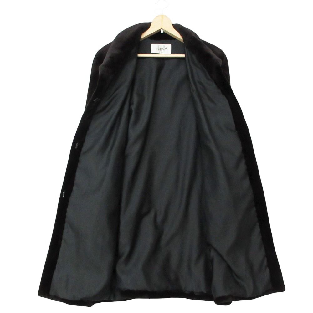 FUR FLASH MOONBAT ファーフラッシュムーンバット コート 美品
