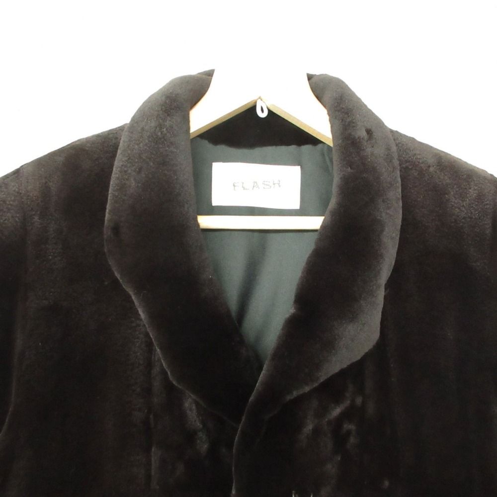 FUR FLASH シェアードミンク MOON BAT FUR FLASH MOONBAT ファーフラッシュムーンバット コート 美品