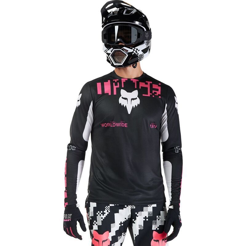 フォックスレーシング メンズ トップス Tシャツ ジャージー 長袖 Fox Racing Ranger LongSleeve Jersey Mens Digi Black ブラック