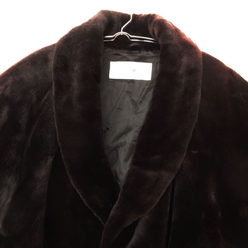 nakamura fur ミンク　シェアードミンク　ロングコート 毛皮　ファー nakamura fur ナカムラファー コート サガミンク 銀サガ シェアード