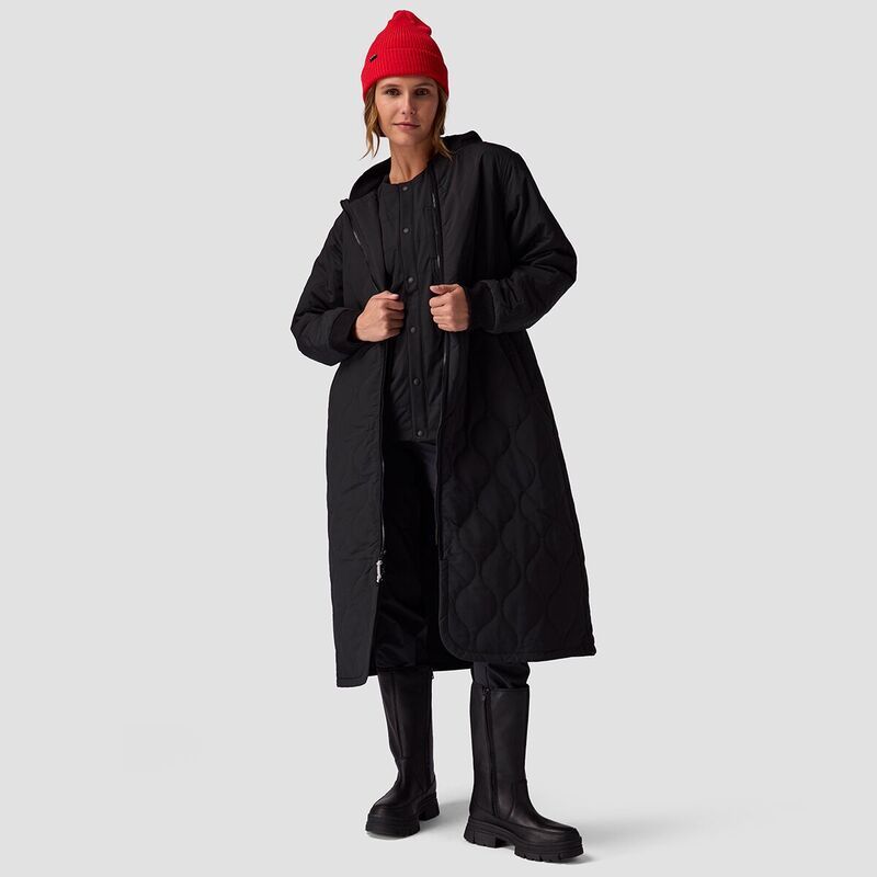 ストイック レディース アウター ジャケット・ブルゾン キルティング パーカー Stoic Ryan Quilted Liner Parka Womens Stretch Limo