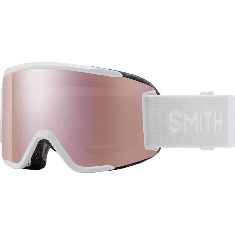 スミス メンズ アクセサリー サングラス・アイウェア Smith Squad S Goggles White VaporChromaPop Everyday Green MirrorExtra Len