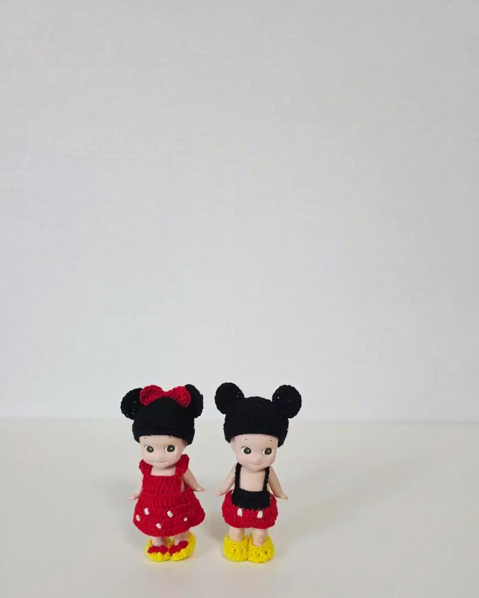 SONNY ANGE mickey mouse/mini mouse 衣装 2着 靴 セット (フィギュア含まない)