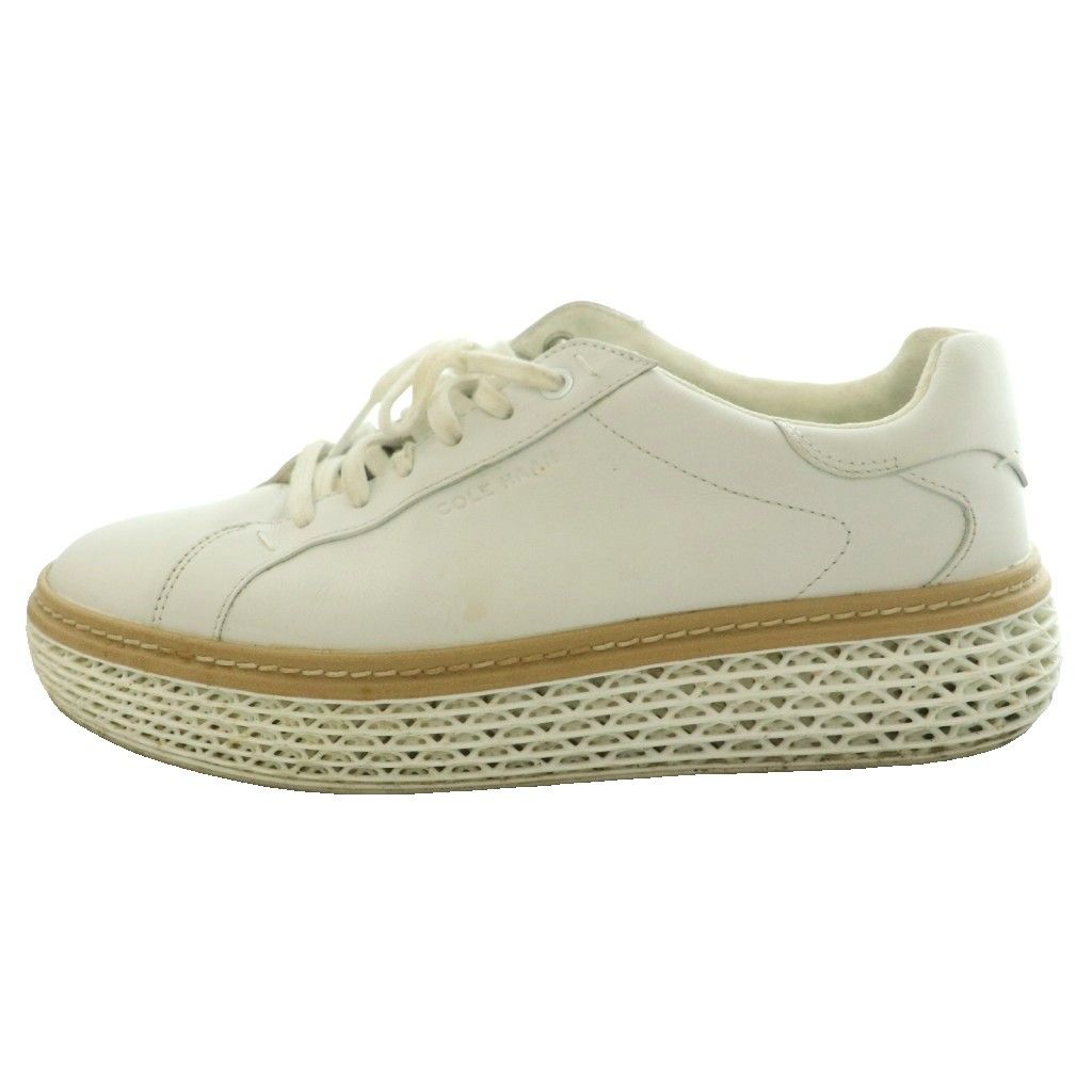 コールハーン COLE HAAN スカイウェーブ スニーカー skyweave sneakers 7.5 白 ホワイト W34427 /SS ■OS