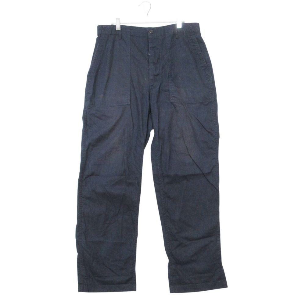 Engineered Garments エンジニアードガーメンツ パンツ ベイカー ミリタリー ボトムス フルレングス ネイビー L【L】 メンズ 【中古】
