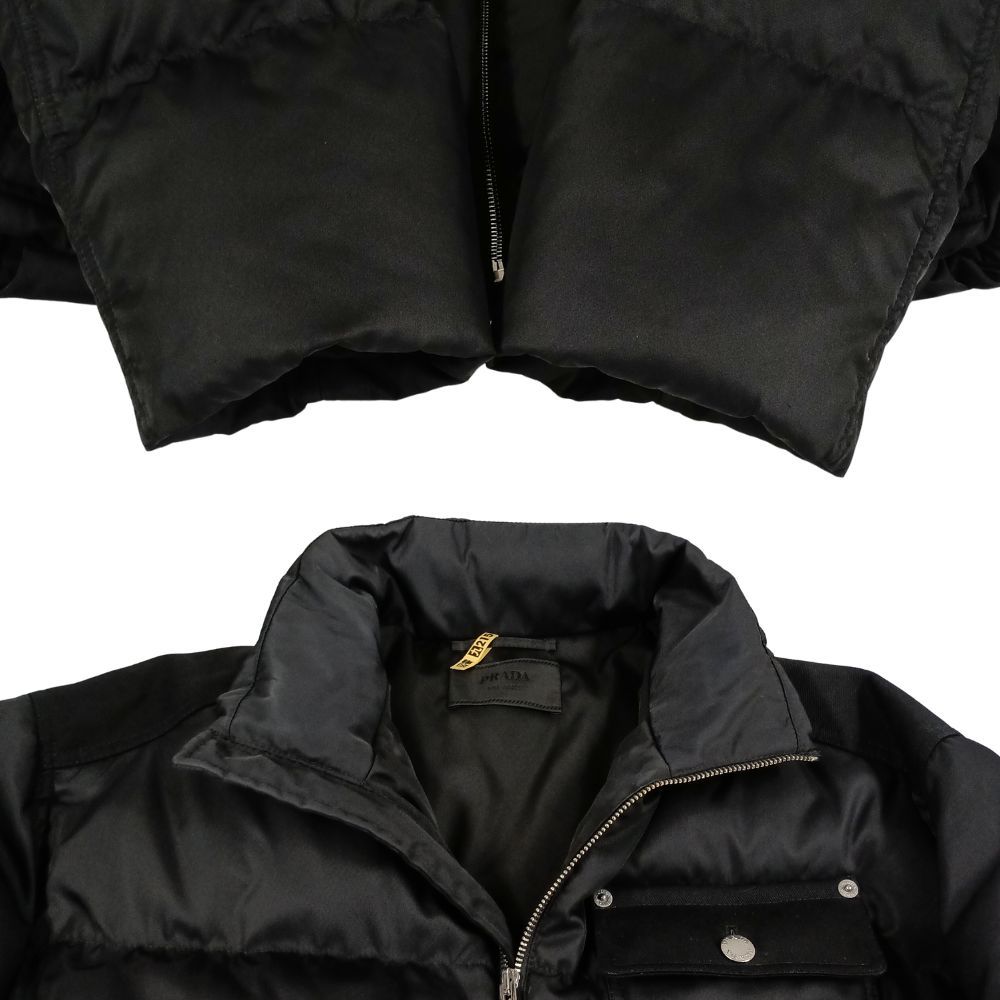 PRADA プラダ 品番 SGC584 2025年 クロップド Re-Nylon ダウン