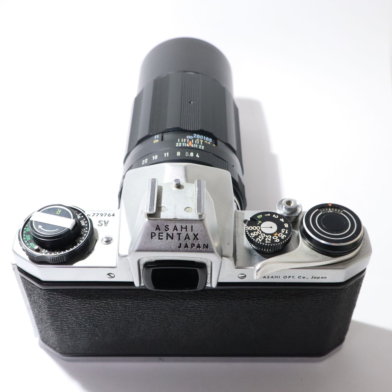 ASAHI PENTAX SV Super -Multi-Coated TAKUMAR F1.4 200mm シャッター