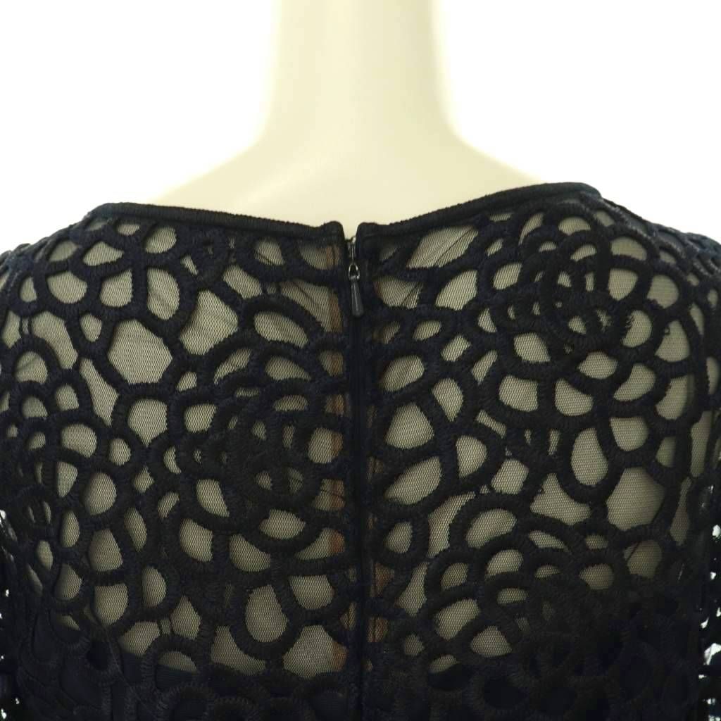 タダシショージ TADASHI SHOJI フラワーエンブロイダリーメッシュ