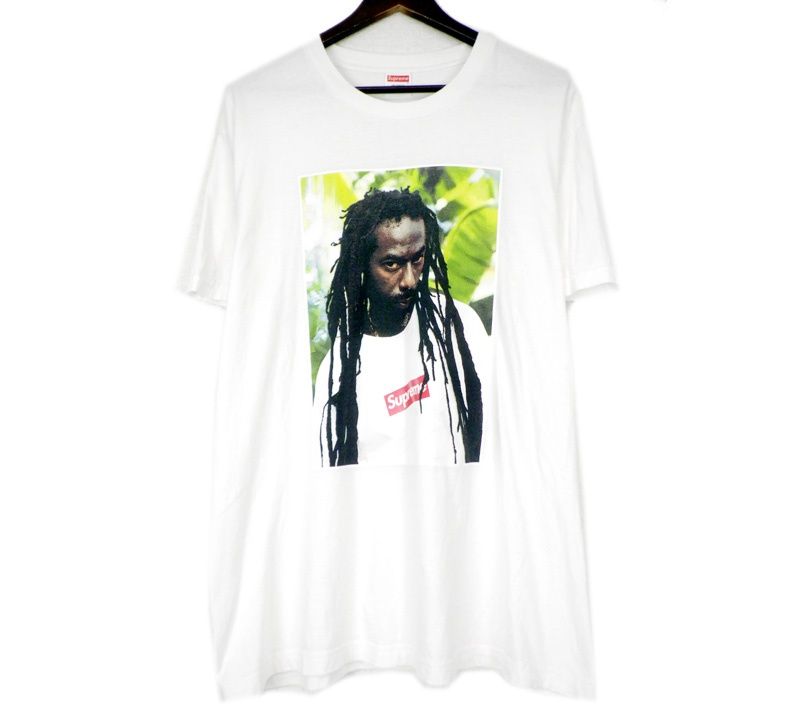 シュプリーム Supreme 19SS 【 Buju Banton Tee 】 ブジュ バントン フォト フロント プリント 半袖 Tシャツ s6092
