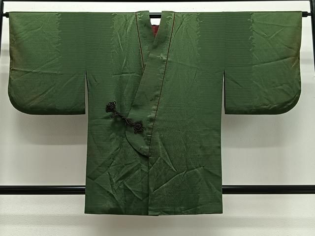平和屋着物∞道中着　リバーシブル　老竹色　葡萄茶色　正絹　逸品　CABG3921ua 15,184円