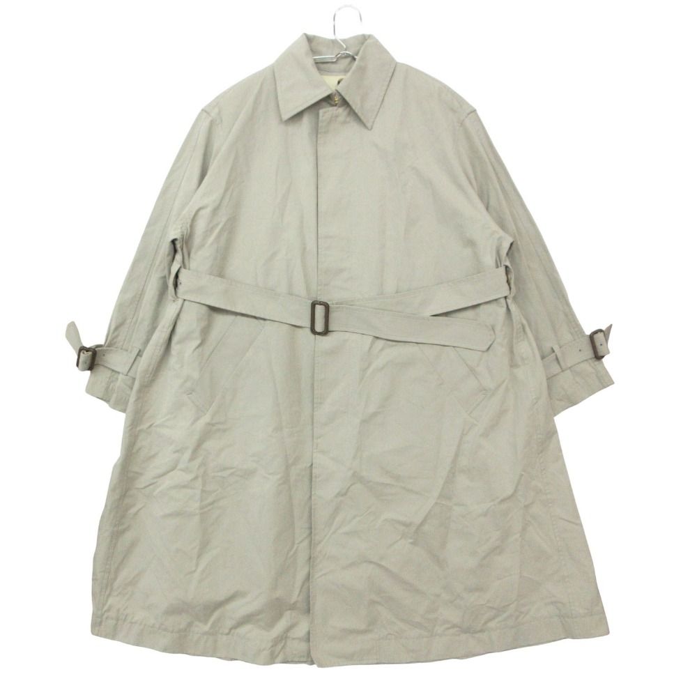 INSCRIRE アンスクリア ステンカラーコート ベージュ 36【S】 メンズ 【中古】