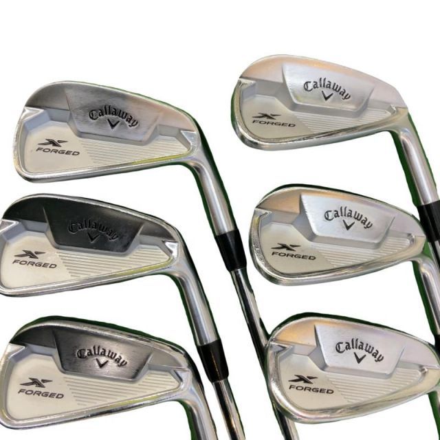 【中古】 キャロウェイ X FORGED STAR(2021) 6S アイアンセット IR リシャフト (フレックスその他) メンズ 男性用 右利き 右用 Cランク ゴルフクラブ
