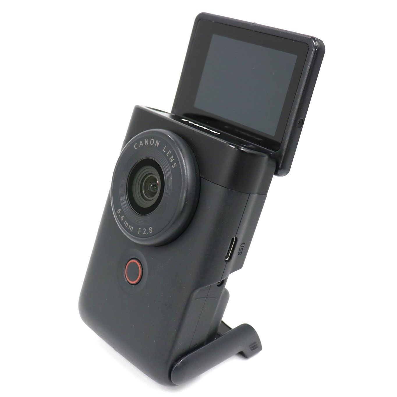 Canon PowerShot V10 コンパクトデジタルカメラ psv10-bk ブラック 整備済みアウトレット品 [中古(A)]