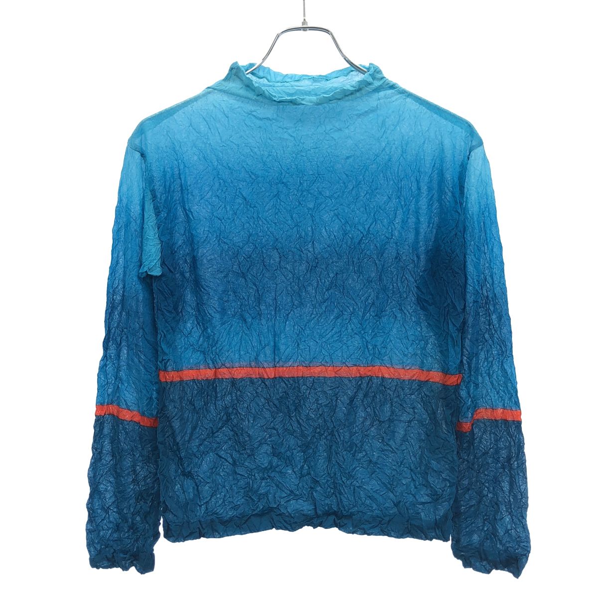 ISSEY MIYAKE イッセイミヤケ シワ加工センターラインハイネック