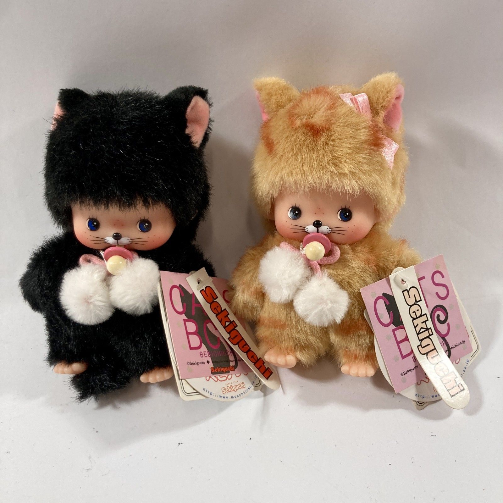 ★ 希少 レア Bebi chhichi ベビチッチ 黒ねこ トラ 2点 まとめ商品 セキグチ製 限定品 タグ付き デットストック 男の子 女の子 現状品