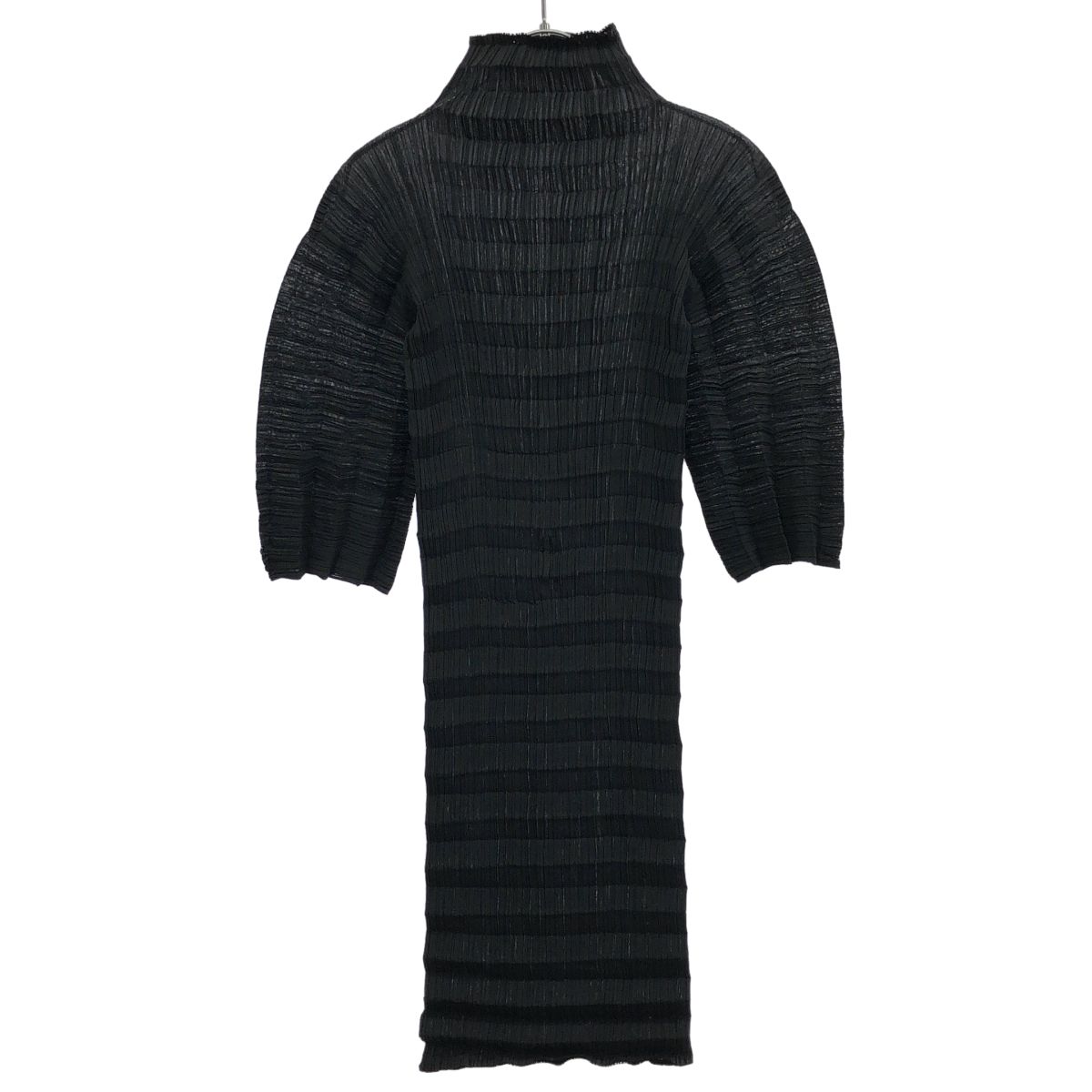 ISSEY MIYAKE イッセイミヤケ ハイネックプリーツワンピース IM82