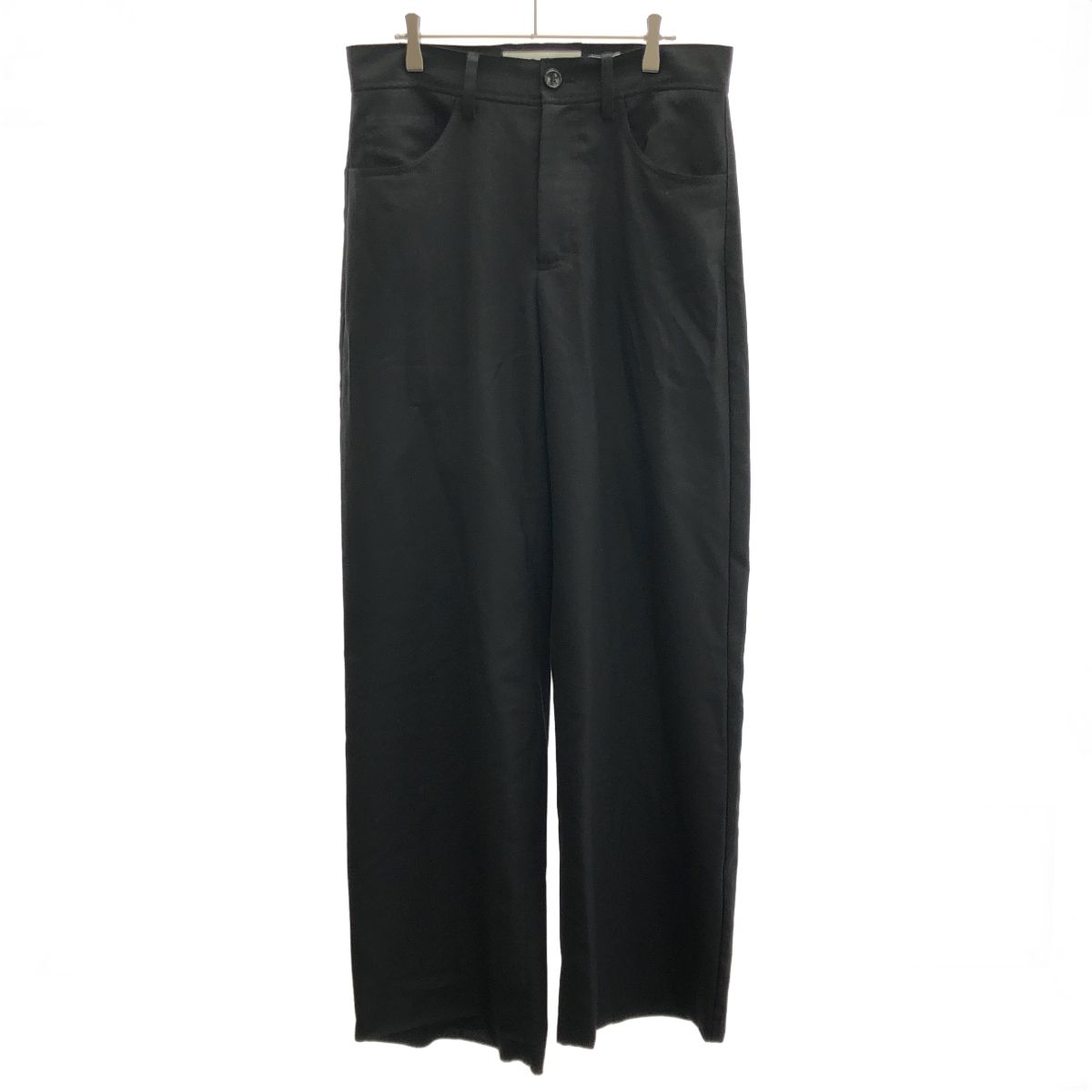Sefr セファ JIRO TROUSER ワイドトラウザーパンツ SF-25SSM-052 ブラック S