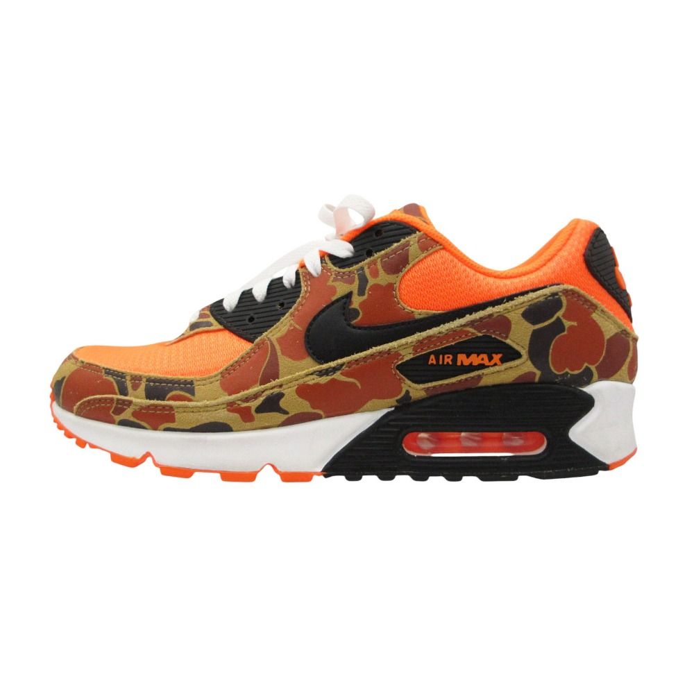 NIKE ナイキ スニーカー エアマックス ダックカモ シューズ AIR MAX 90 SP DUCK CAMO CW4039-800 靴 オレンジ 11 29cm メンズ 【中古】