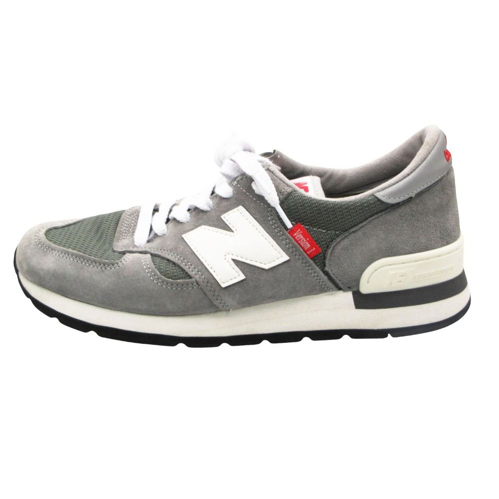 NEW BALANCE ニューバランス 40th Anniversary USA製 スニーカー M990VS1 シューズ 40周年記念 靴 グレー 11 29cm メンズ 【中古】